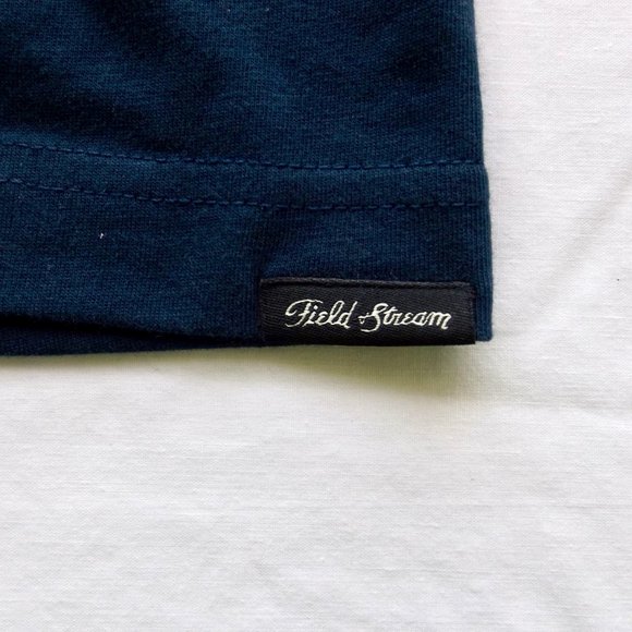 New Long Sleeve Tee from Field & Stream, V Neck, Blue, Size Large - Picture 4 of 10